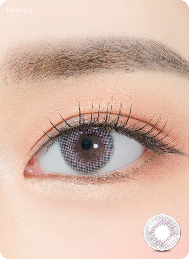 Ailleen Grey (2pcs) Monthly ( Buy 1 Get 1 Free ) (Silicone Hydrogel) Colored Contacts