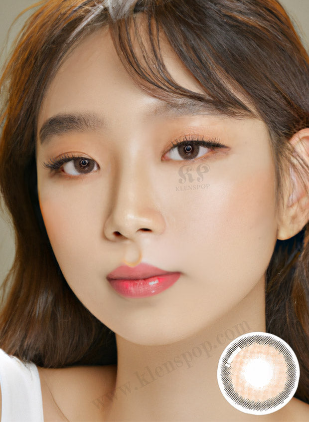 Comely Brown (2pcs) Monthly ( Buy 1 Get 1 Free ) Colored Contacts